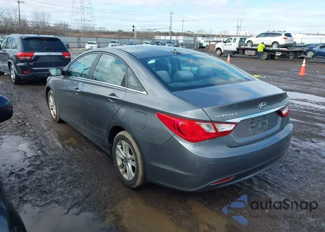 2012 Hyundai Sonata Gls z USA, uszkodzony, nr VIN 5NPEB4ACXCH431663